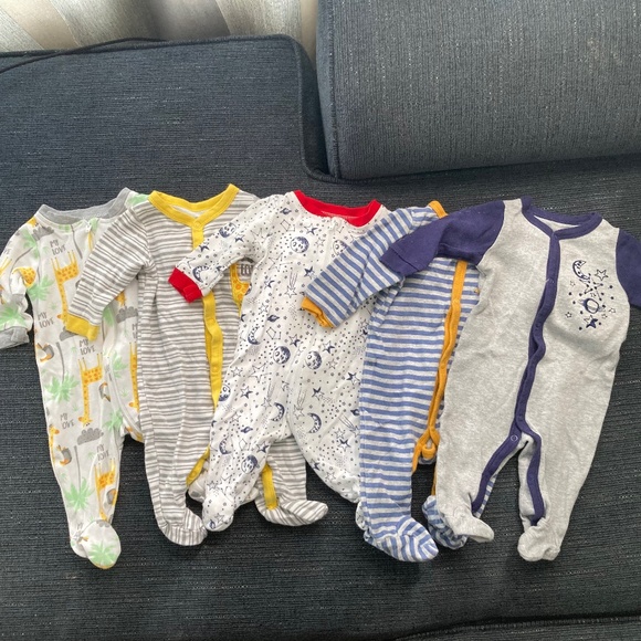 5 koala baby sleepers 0-3m - Picture 1 of 6